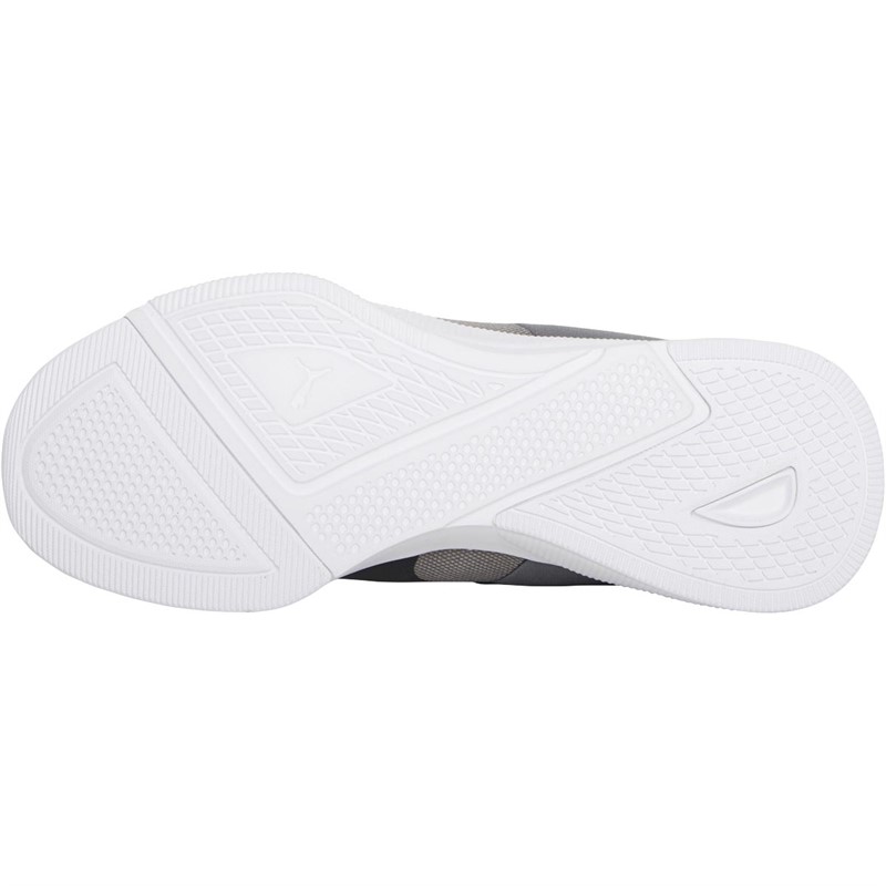 Puma Herren Flyer Runner Mesh Sneaker Grau