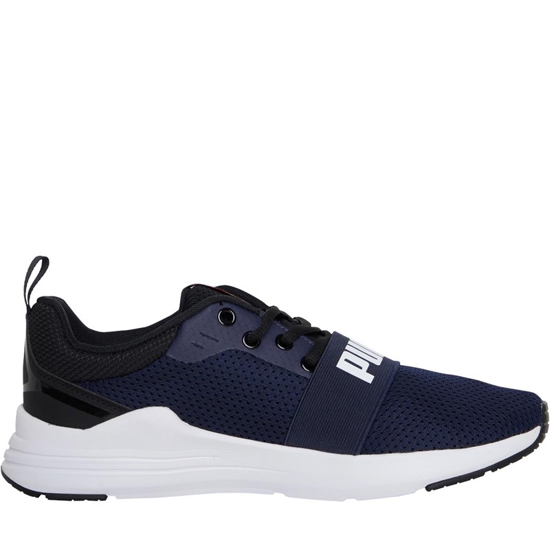 Puma Herren Wired Run Sneaker Blau