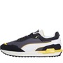 Puma Mens City Rider Trainers Black/Grey