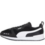 Puma Mens R78 Trainers Puma Black/Puma White