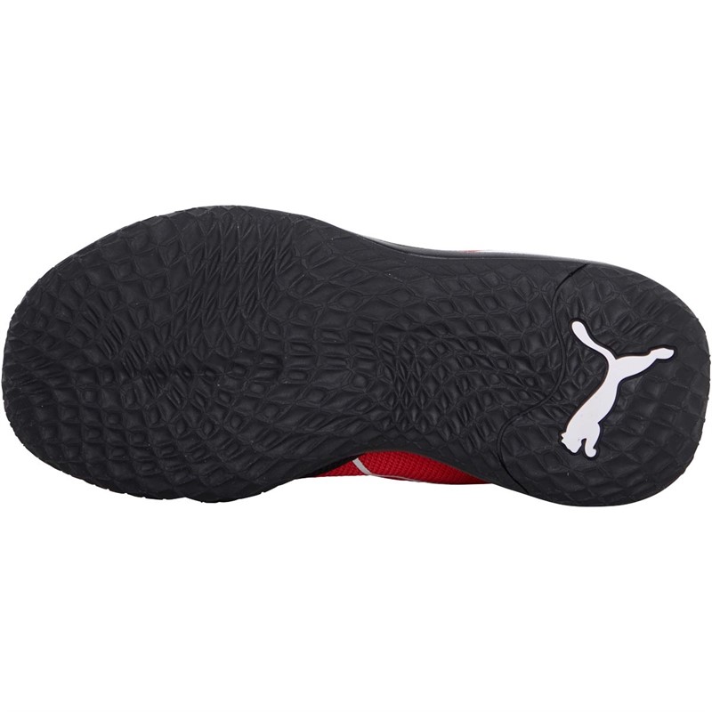 Puma Kinder Childrens Playmaker AC Sneaker Rot