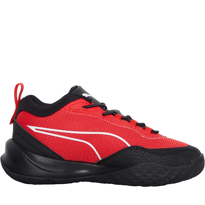 Puma Kinder Childrens Playmaker AC Sneaker Rot