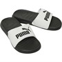 Puma Junior Popcat 20 Slides White/Black