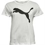Puma Damen RTG Logo Performance Sporttops Weiß