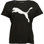Puma Womens RTG Logo T-Shirt Puma Black/Cat
