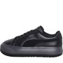 Puma Womens Suede Mayu Tonal Trainers Puma Black/Ebony