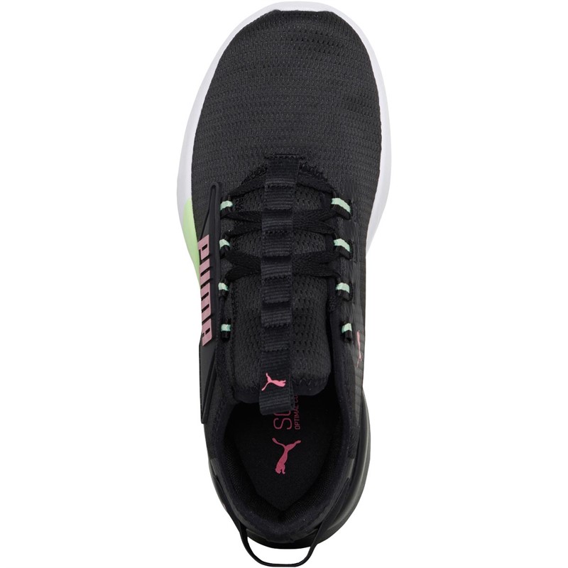 Puma Mens Retaliate Neutral Running Shoes Black/Pink/Grey