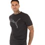 Puma Mens Sportstyle Cat Logo T-Shirt Puma Black