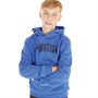 Puma Boys Sportstyle Fleece Hoodie Royal Sapphire