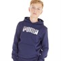 Puma Boys Sportstyle Fleece Hoodie Puma Navy