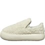 Puma Womens Suede Mayu Slip-On Teddy Trainers Marshmallow/Putty