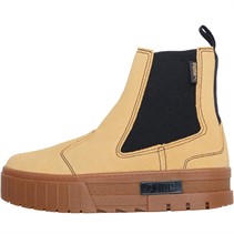 Puma Womens Mayze Chelsea Suede Boot Taffy/Black