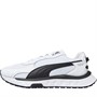 Puma Mens Wild Rider Route Trainers Puma White/Puma Black