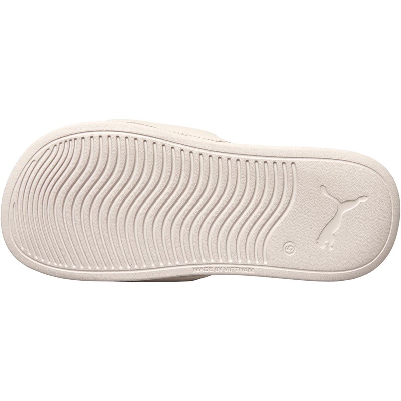 Puma Womens Popcat 20 Stud Sliders Rosewater/Puma White