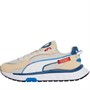 Puma Mens Wild Rider Displaced Trainers Peyote