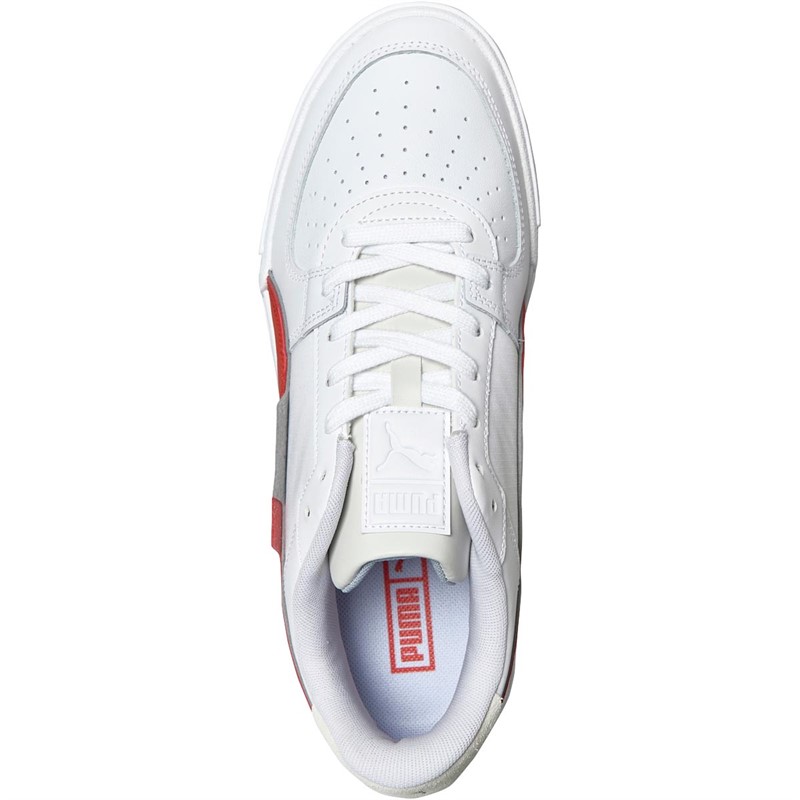 Puma Mens CA Pro Tech Trainers Puma White/Grenadine