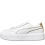 Puma Womens Oslo Maja Metal Trainers Puma White/Puma Team Gold