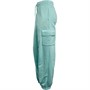 Puma Womens CLSX Cargo Sweatpants Eggshell Blue Gloaming