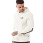 Puma Mens Power Tape Hoodie Ivory Glow