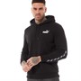Puma Mens Power Tape Hoodie Puma Black