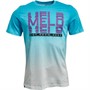 Puma Mens Melo Fade T-Shirt Blue Atoll