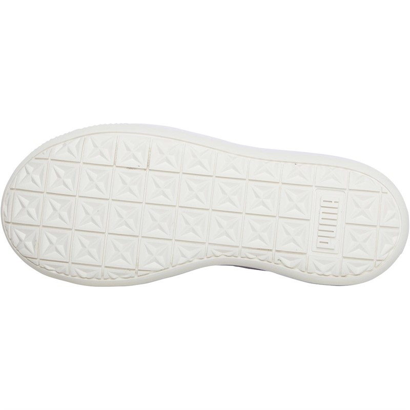 Puma Womens Suede Mayu Trainers Bamboo/Puma White