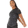 Puma Womens Run Drycell Graphic Top Puma Black