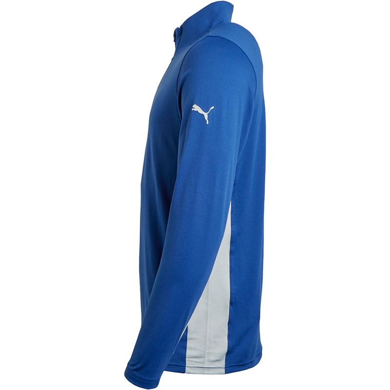 Puma Mens Gamer Drycell 1/4 Zip Golf Top High Rise/Blazing Blue