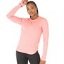 Puma Womens Run Cloudspun Long Sleeve Top Pink Carnation