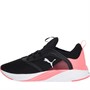 Puma Womens Softride Ruby Neutral Running Shoes Black/Orange