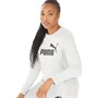 Puma Womens Essentials Logo Sweatshirt Light Grey Heather