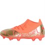 Puma Junior Future Z 3.4 NJr FG/AG Firm Ground Football Boots Fiery Coral