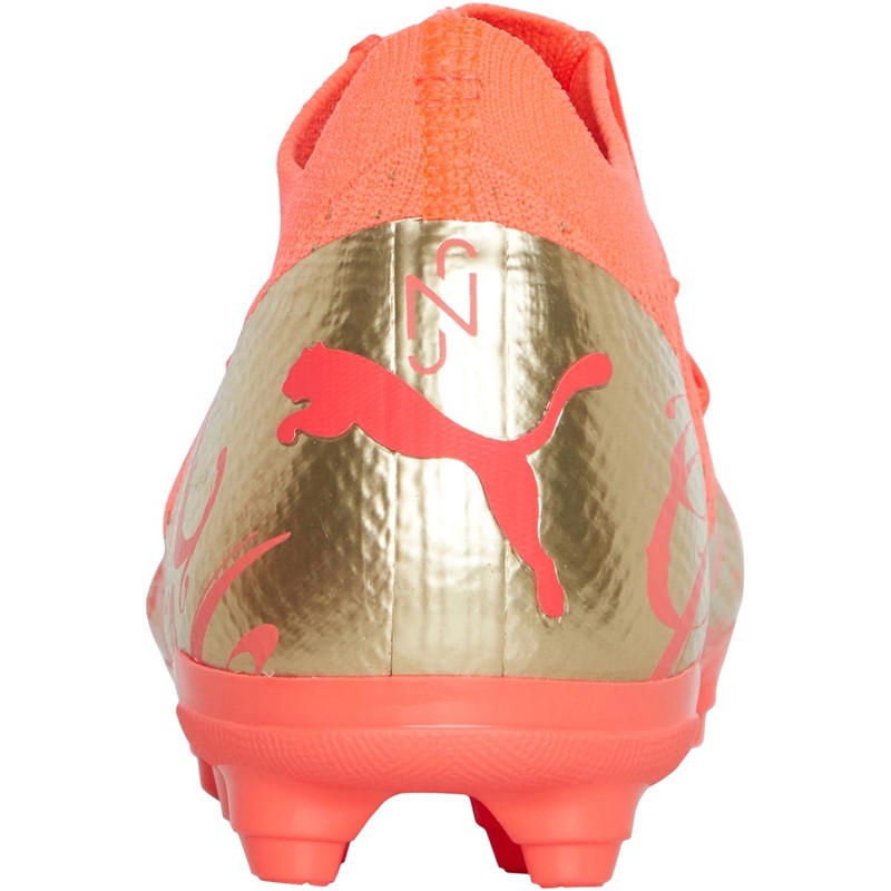 Puma Junior Future Z 3.4 NJr FG/AG Firm Ground Football Boots Fiery Coral