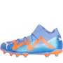 Puma Junior Future Pro FG/AG Firm Ground Football Boots Blue/Orange