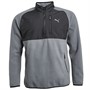 Puma Mens Sherpa 1/4 Zip Golf Top Quietshade/Black