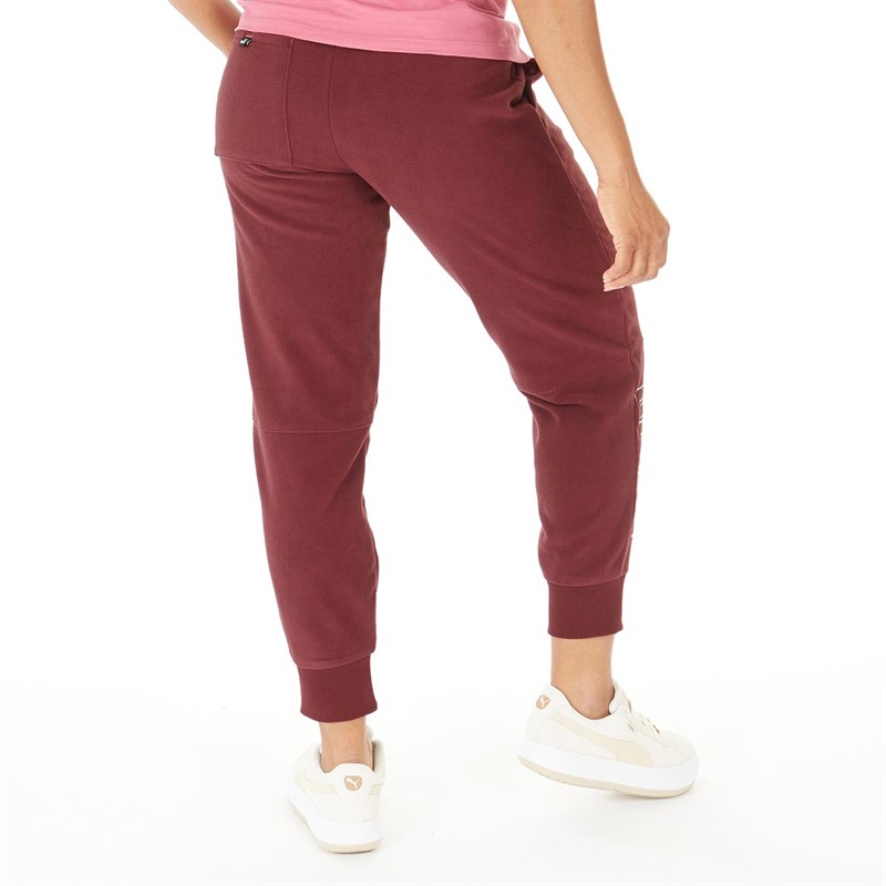 Puma Womens Power Winterized Sweatpants Aubergine