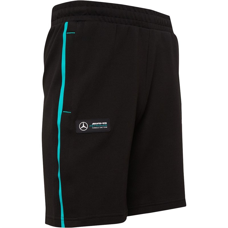 Puma Mens Mercedes AMG Petronas F1 Sweat Shorts Puma Black