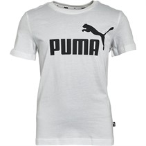 Puma Boys Essentials Logo T-Shirt Puma White