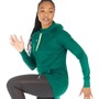 Puma Womens Modest Drycell Activewear Hoodie Varsity Green