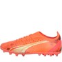 Puma Mens Ultra Ultimate MG Multi Ground Football Boots Fiery Coral