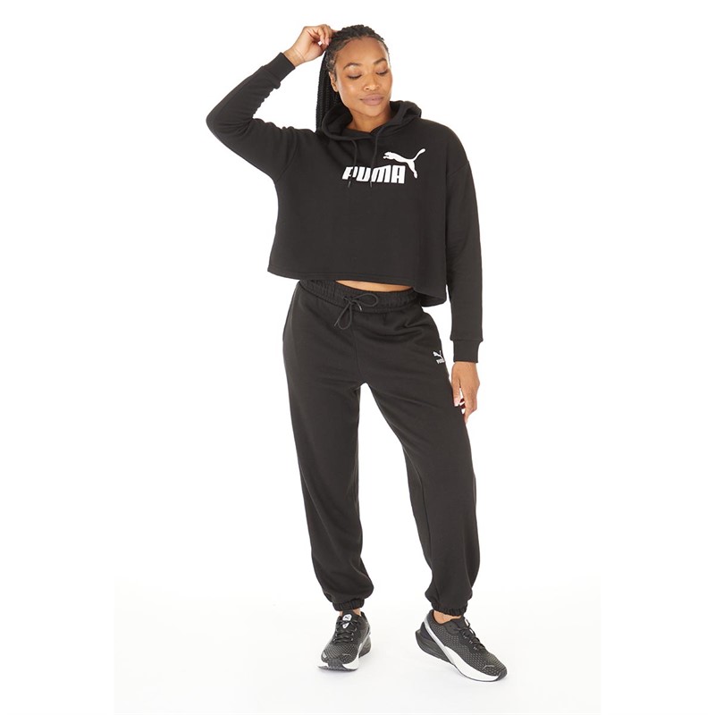 Puma Womens Classics Relaxed Sweatpants Puma Black