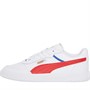 Puma Mens Court Ultra Trainers Puma White/For All Time Red/Puma Gold