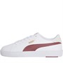 Puma Mens Serve Pro Lite Trainers Puma White/Wood Violet/Puma Gold