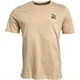 Puma T-Shirts Classics Small Logo Graphic Homme Sable