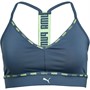 Puma Brassière de sport Low Impact Strong Femme Bleu