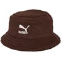 Puma Dziecięce Cozy Bucket Kapelusze Brązowy