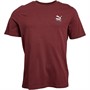 Puma T-Shirts Classics Small Logo Graphic Homme Bordeaux
