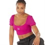 Puma Womens Classics Mesh Top Festival Fuscia