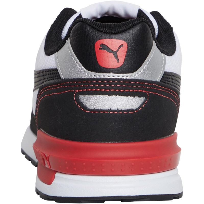 Puma Mens Graviton Trainers White/Black