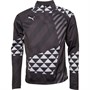 Puma Mens Individual Graphic Track Top Smoked Pearl